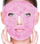 CONBELLA Cold Face Eye Masks Ice Face Mask Hot Cold Compress for Dark Circles, Puffiness, Migrain...