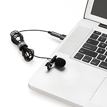 Connected to Laptop with USB