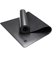 KEEP Rubber Yoga Mat - Professional Sweat Absorbent PU & Natural Rubber. Non Slip Workout Mats fo...
