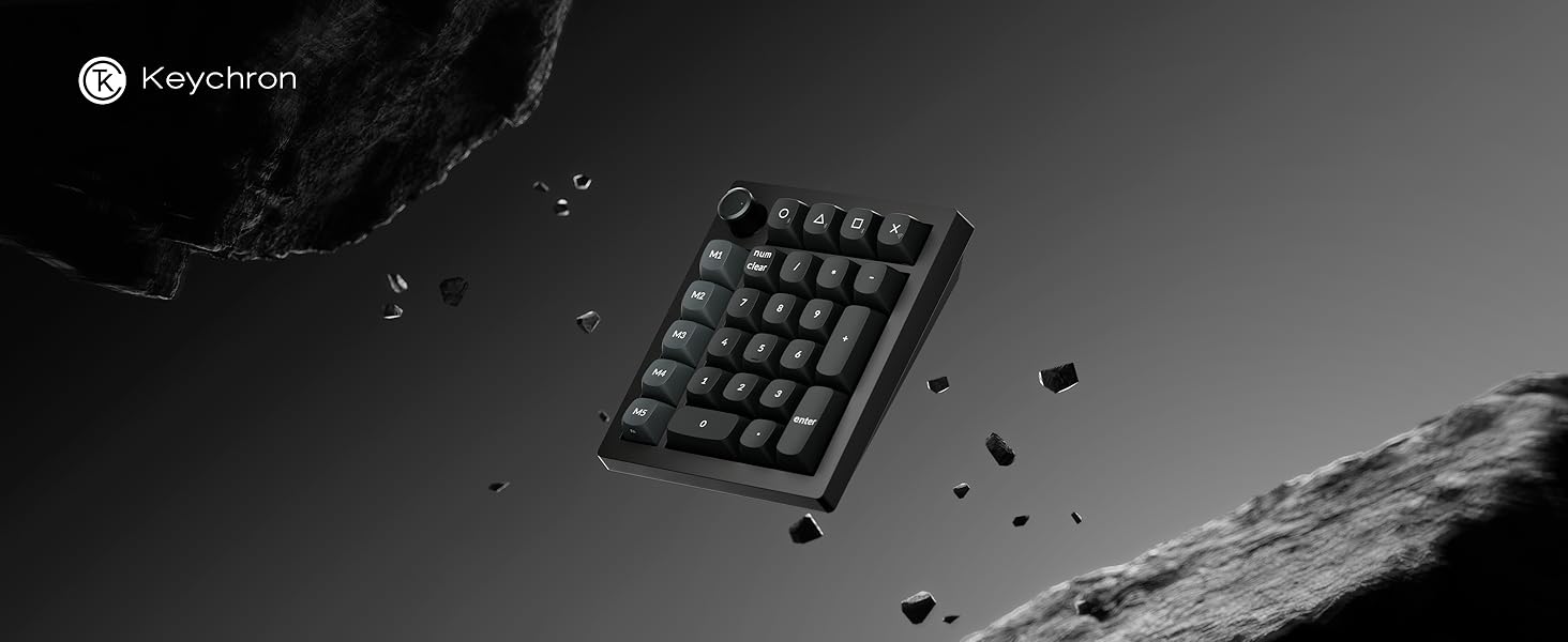 keychron v0u wireless number pad keyboard