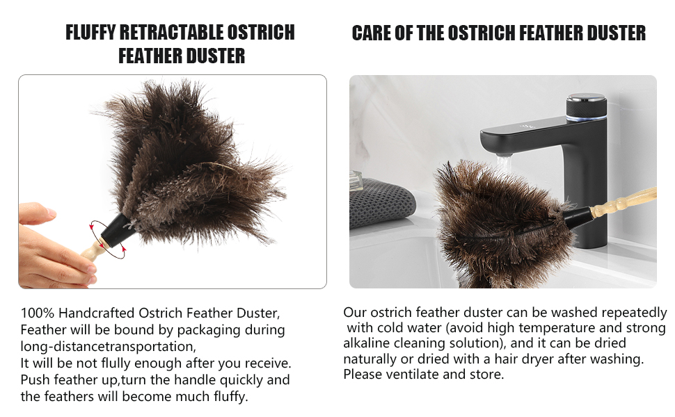 ostrich feather duster