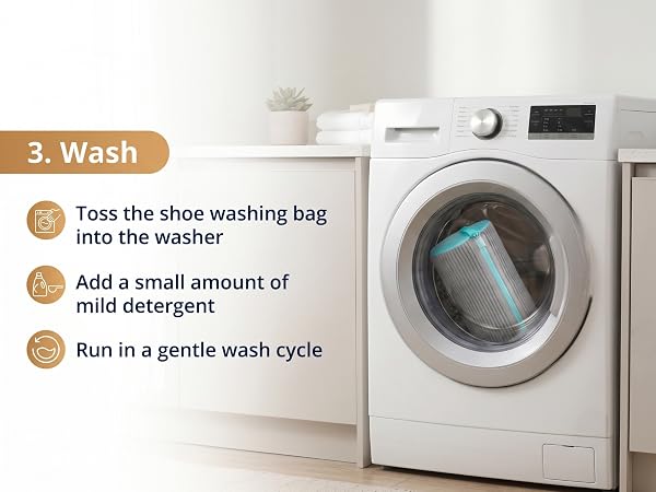 Shoe Washing Machine Bag