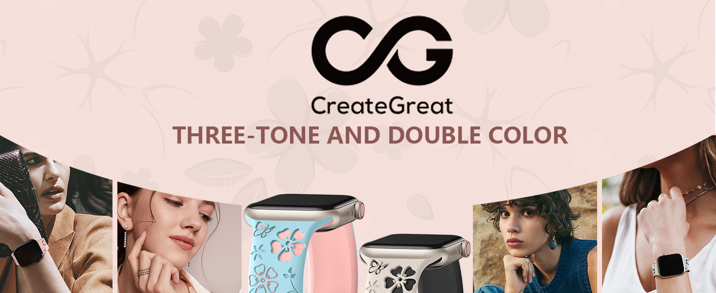CG Engraved watch Band for apple watch