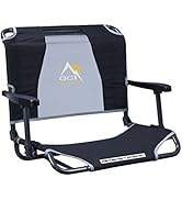 GCI Outdoor Big Comfort Stadium Chair with Armrests