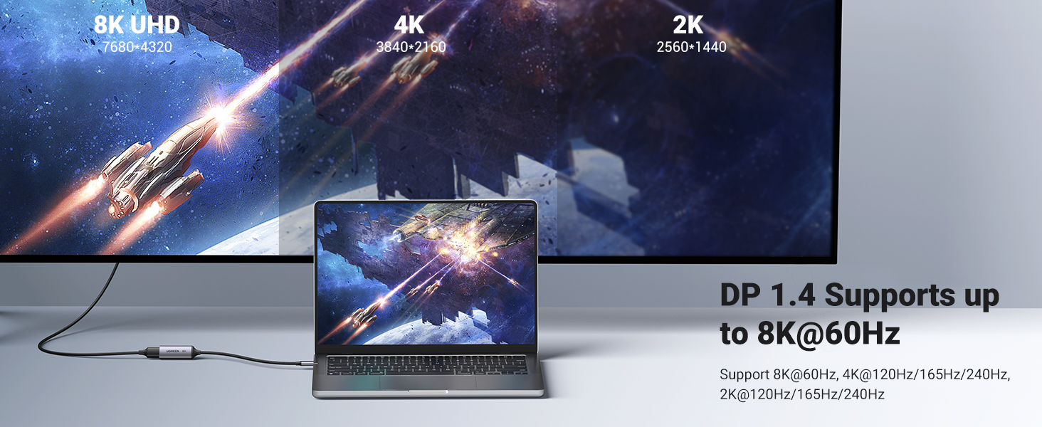 USB C to DisplayPort Adapter