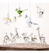9 Piece Animal Christmas Ornament- Bird Christmas Ornament Set- Animal Christmas Decorations- Bir...