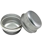 Z-oneMart 2 Pcs 1.98'' Replaces Trailer Grease Cover Dust Cap,Apply to Steel Dust Caps for 2,000l...