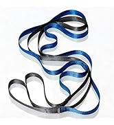 Acozycoo Stretching Strap with Loops,Non-Elastic Yoga Strap for Physical Therapy,Knee Replacement...