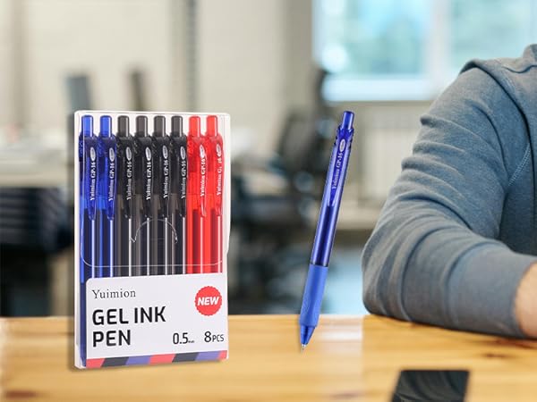 gel ink pens