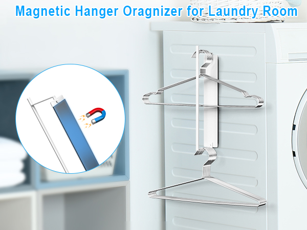 laundry room coat hangers storge