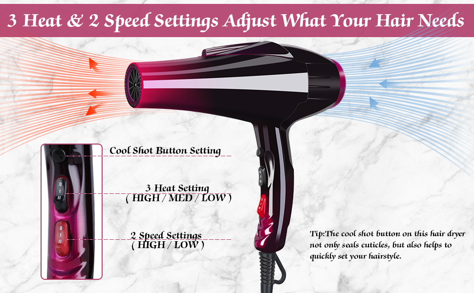 Professional Blow Hair Dryer