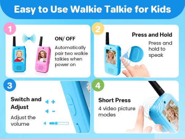 video walkie talkies for kids