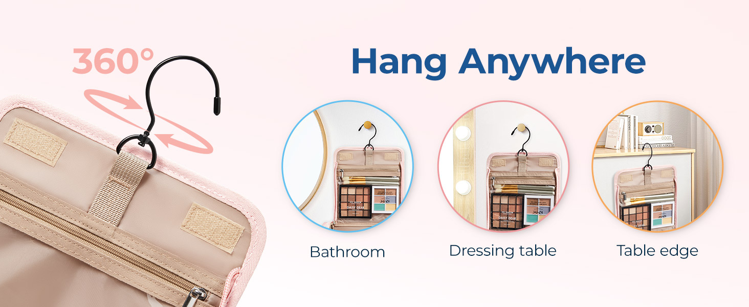 BAGSMART Cosmetic Bag