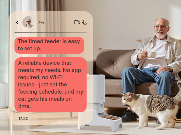 automatic pet feeder for cats