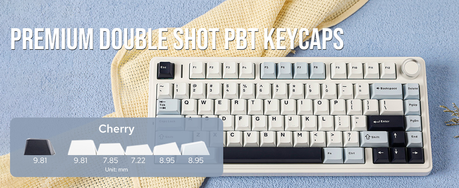 AULA F75 gaming keyboard