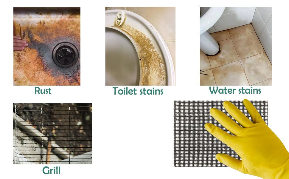 Toilet Cleaning Screens