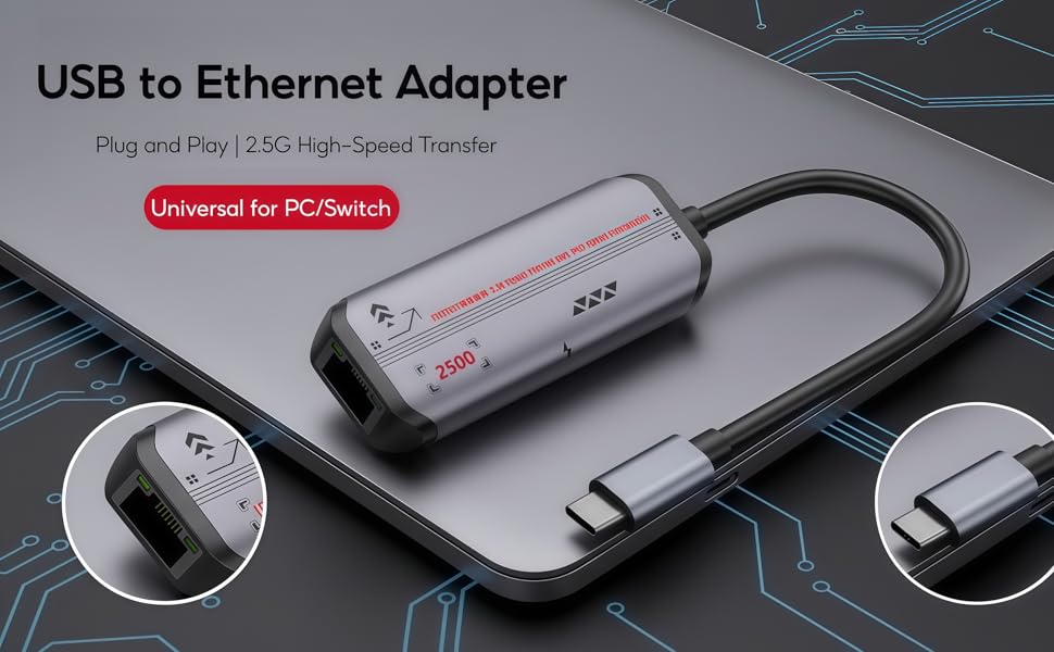 USB to Ethernet Adapter