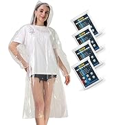 Airpler Rain Ponchos for Family Adults - Disposable Adult Rain Poncho with Drawstring Hood