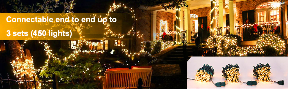 Connectable Christmas Lights