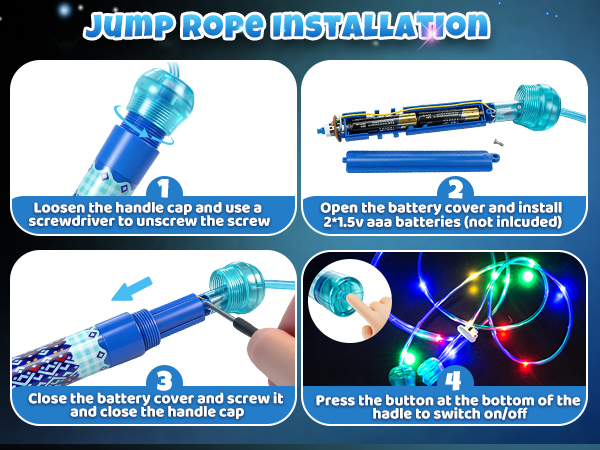 led jump rope
