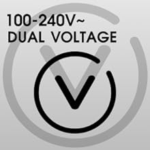 100-240v~ dual voltage