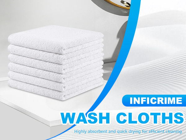 100% Cotton Wash Cloth