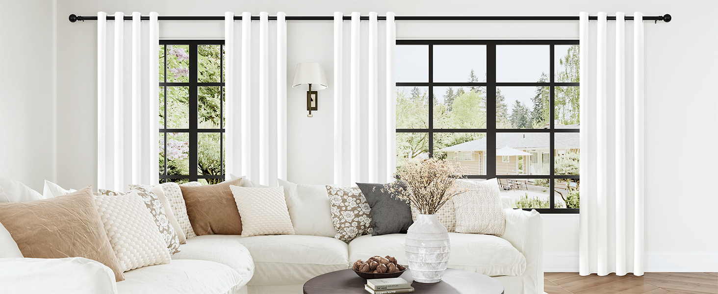 linen curtains