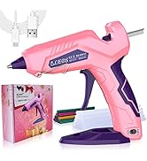 Cordless Glue Gun, BLEDS Rechargeable Fast Preheating Hot Glue Gun Kit with 2900 mAh Li-ion Batte...