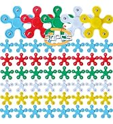 50 Pcs Mini Fidget Spinners Bulk Toys Party Favors for Kids, Goodie Bags Stuffers,Birthday Return...