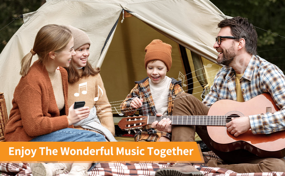 64GB MP3 Player with Bluetooth 5.3 Full Touch Screen Color Screen Mini MP3 Player