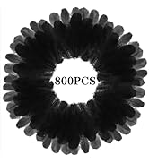 800Pcs Black Rooster Feathers 3-5-inch Bulk Feathers for Crafting Kindergarten DIY Crafts, Weddin...