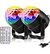 YouOKLight Disco Lights, Sound Activated Strobe Light Stage Light with Remote Control, Party Ligh...