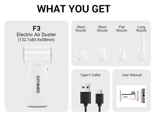 rechargeable air duster