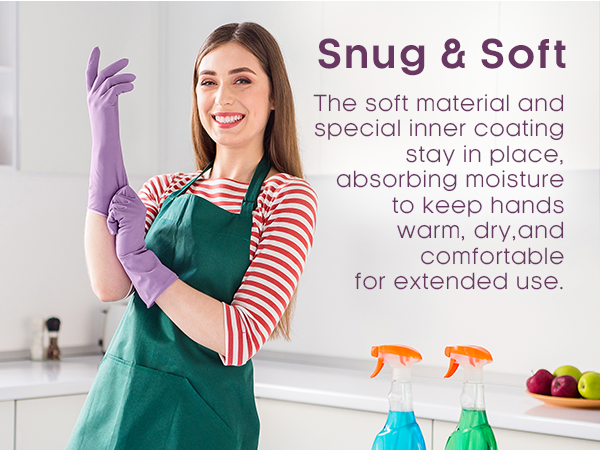cleaning gloves