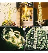 Bocodow String Light with Remote Control for Christmas Tree Wedding Party Indoor Decor 200 LED 8 ...