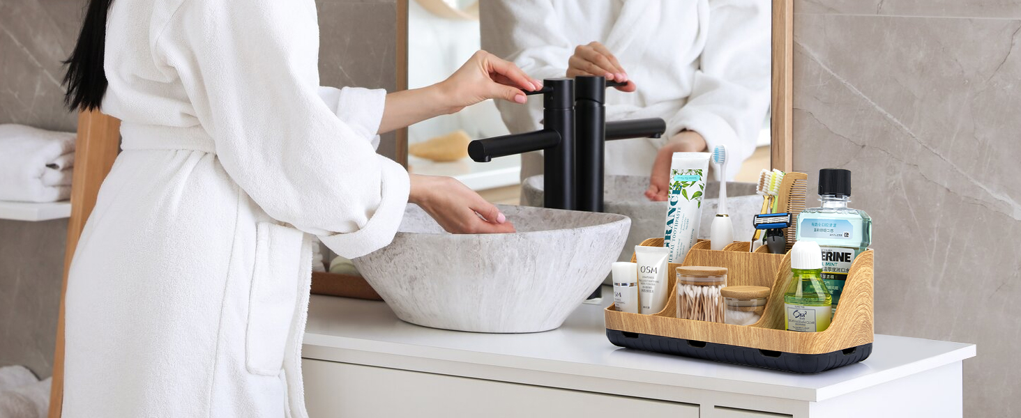 bathroom counter storage