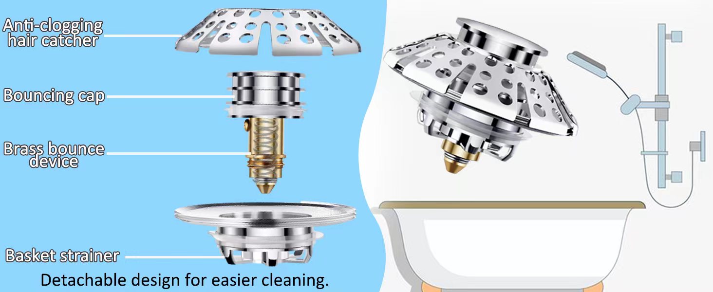 tub drain stopper