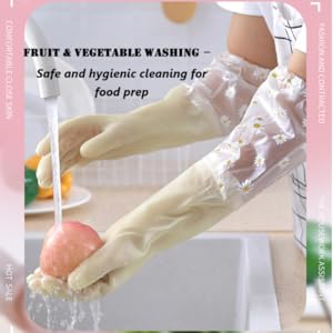 Rubber Cleaning Gloves