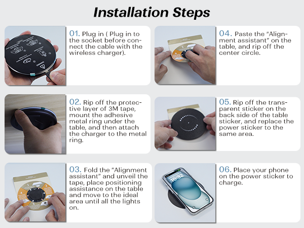 long distance wireless charging station iphone