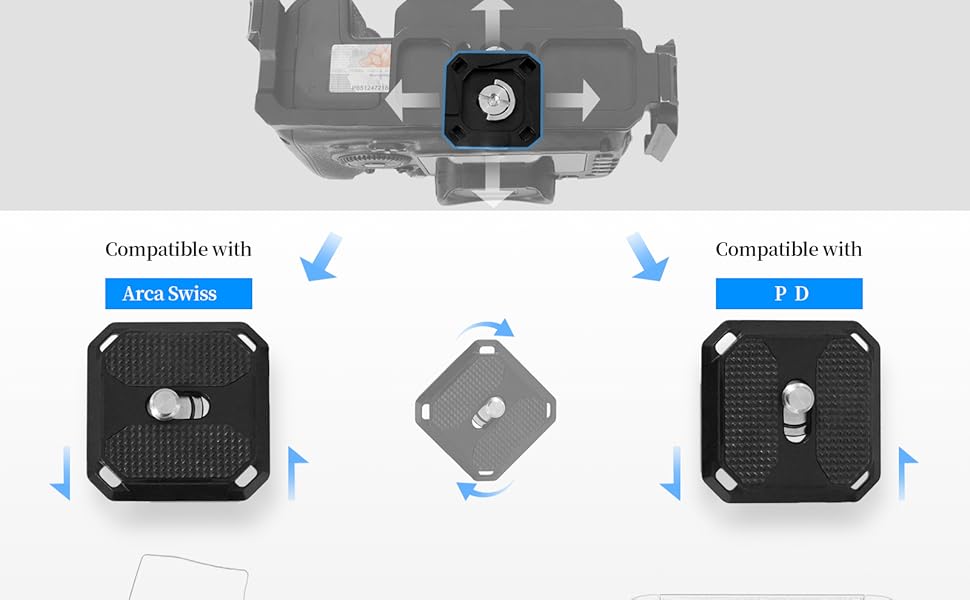 OUICK SWITCH SOUARE ARCA TYPE OR PLATE
