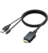 AUTOUTLET HDMI eARC/ARC to Optical Audio Cable, 192kHz/24bit 1.5M/5FT Hdmi eARC to Optical Conver...