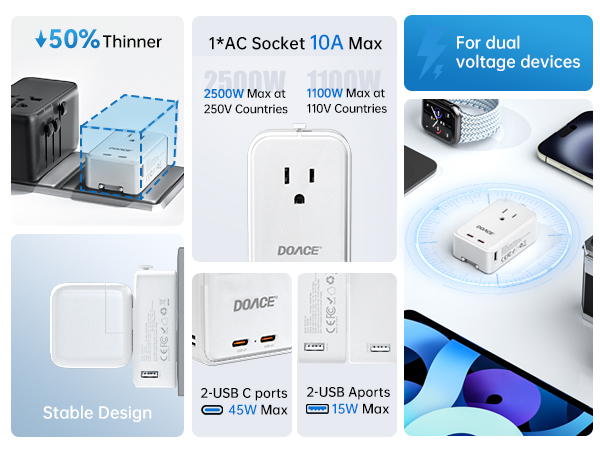 travel adapter