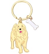 Dog Keychain for Women Men Car Keychain for Backpack Cute Keychain for Dog Lover Bone Charm Penda...