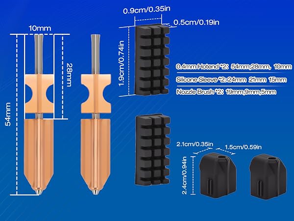 0.4MM Hotend Kit for Flashforge AD5X