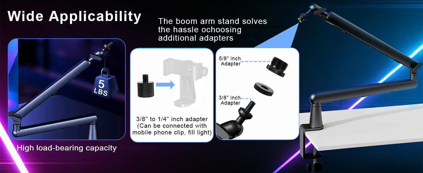 mic arm boom arm microphone arm