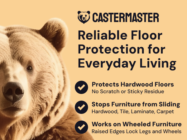 furniture pad caster cup non-slip protection hardwood floor rubber feet sofa couch chair table bed