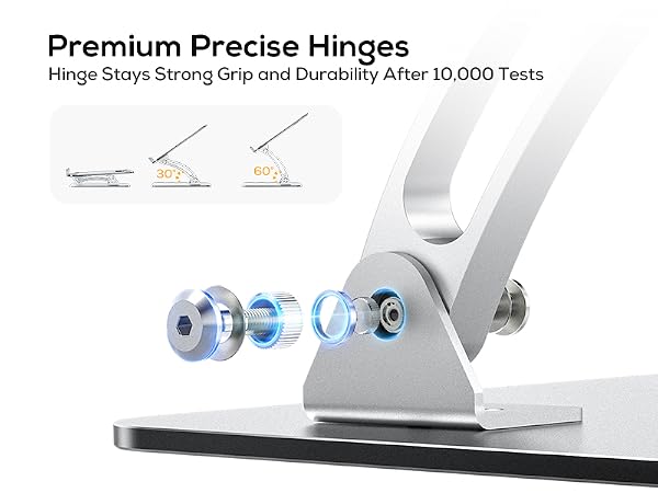 adjustable height laptop stand