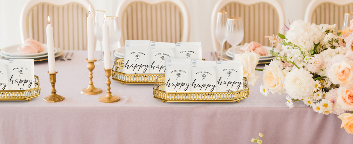Individual Wedding Tissues Packs