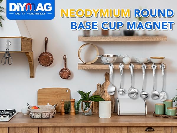 Neodymium Round Base Cup Magnet