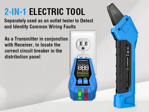 Circuit Breaker Finder Tool Kit with Accessories